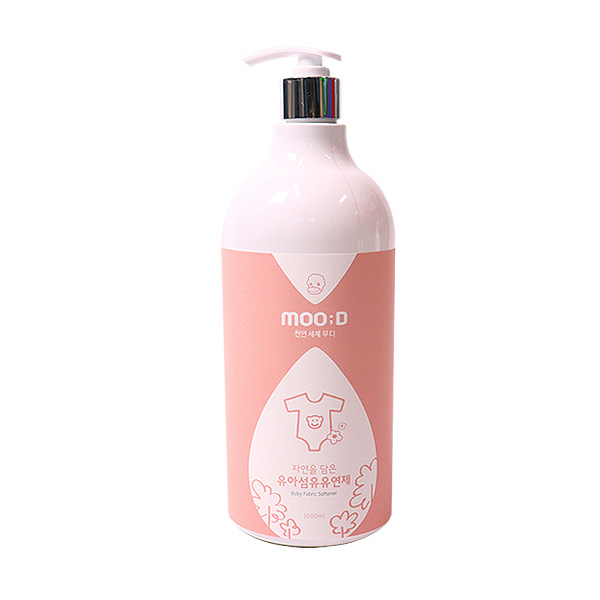 에코스타트 유아섬유유연제 1000ml 제품 모습